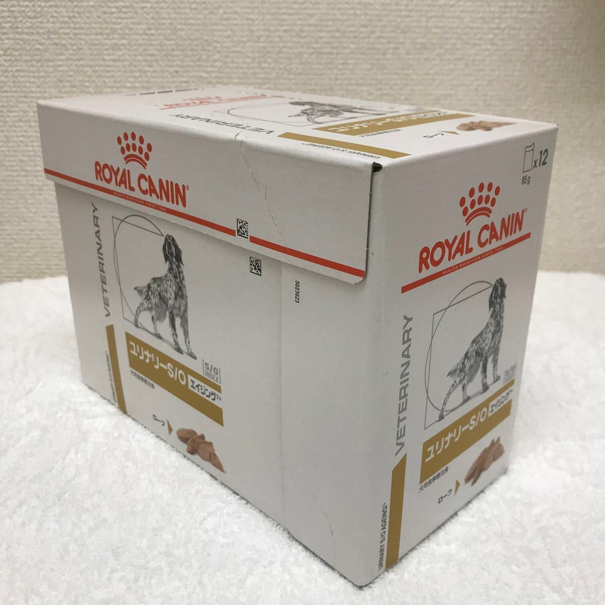 内祝い ロイヤルカナン犬用ユリナリーS Oエイジング7+パウチ24袋×4箱