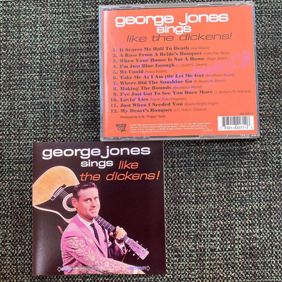 George Jones CD Sings Like The Dickens ジョージジョーンズ_画像1