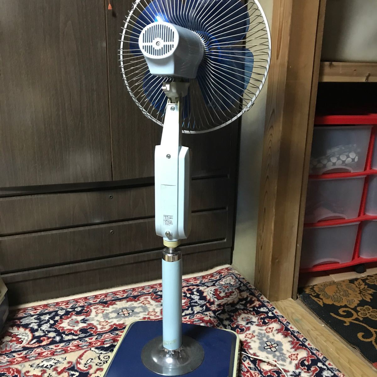 TOSHIBA 東芝巨大扇風機 東芝 昭和レトロ大型扇風機 S-35DC4枚羽 TOSHIBA 東芝巨大扇風機 東芝 昭和レトロ大型扇風機 S-35DC4枚羽