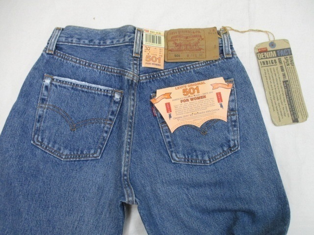 USA製 DEADSTOCK Levi's 501 サイズ 28x32 リーバイス Jeans Denimpants Gパン 新品 vintage ビンテージ アメカジ デットストック ジーンズ_画像3