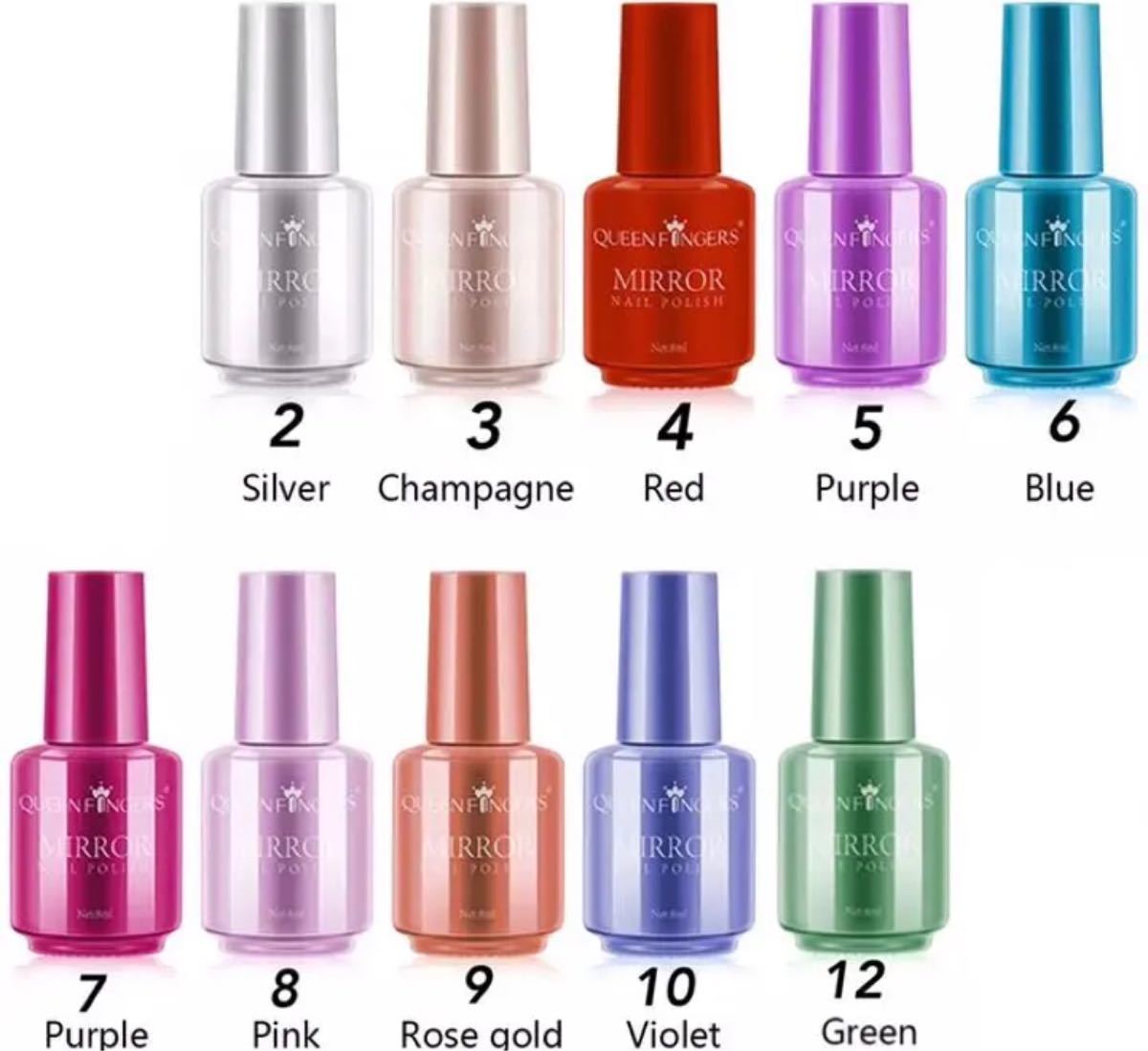 Paypayフリマ ミラーネイルポリッシュ メタリック マニキュア8ml 09ローズゴールド Paypayフリマ ミラーネイルポリッシュ メタリック マニキュア8ml 09ローズゴールド