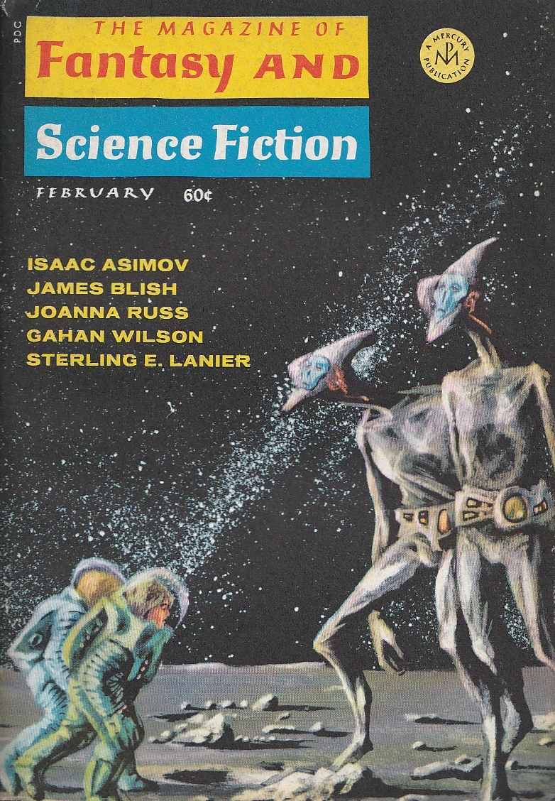 アメリカのビンテージSF雑誌/Fantasy AND Science Fiction/1970年2月号の画像1