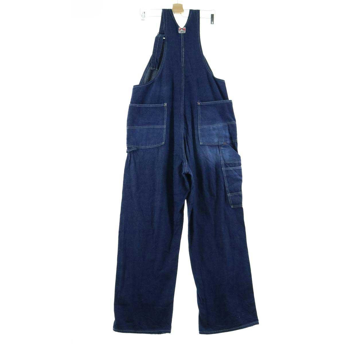 希少レア 濃紺 50~60年代 ベンデイビス BEN DAVIS 刺繍白タグ デニム