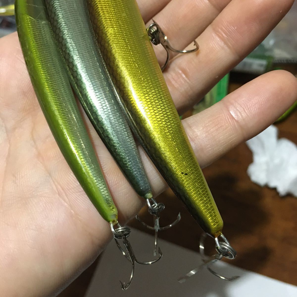 ハンドメイド ミノー 名称等不明 ハンクル似 の商品詳細 ハンドメイド ミノー 名称等不明 ハンクル似 の商品詳細