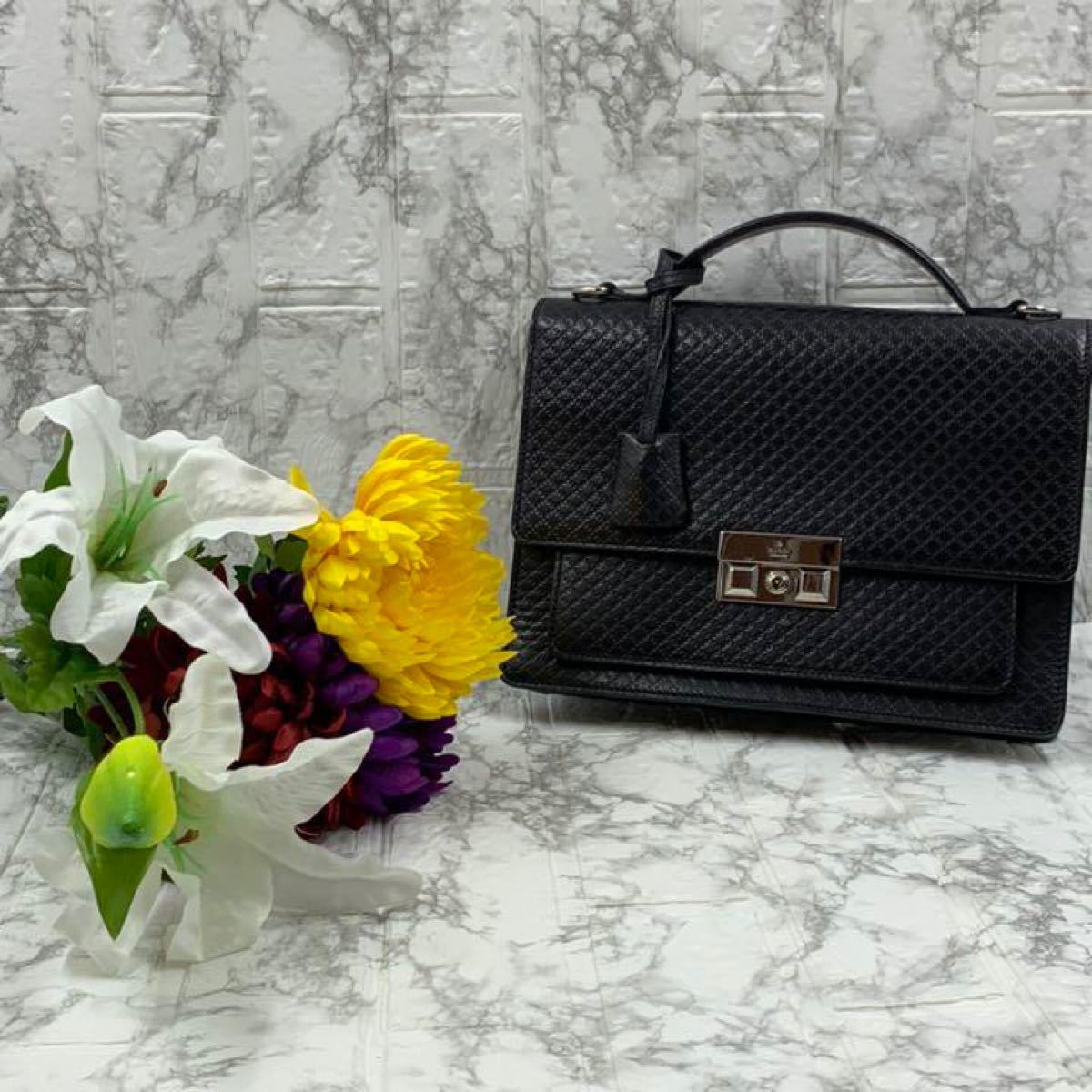 GUCCI グッチ ディアマンテレザー223650|PayPayフリマ