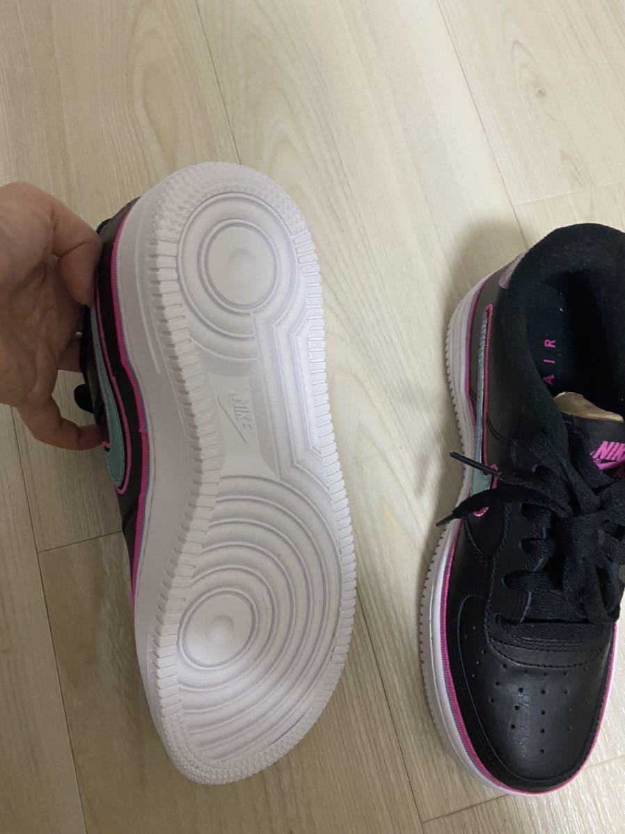超レア!ナイキエアフォース1 アメリカ限定カラー23.5スニーカー黒ピンク水色NIKE ダッドスニーカーバレンシアガ | lokomotivblog.hu