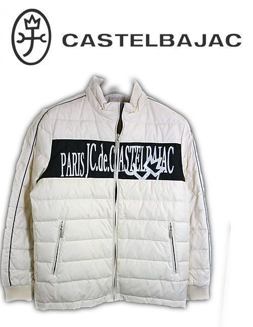 46M】42900円☆CASTELBAJACカステルバジャック☆ダウンジャケット21310