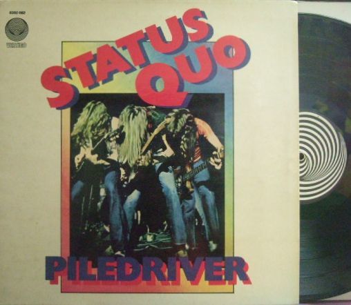 ３枚で送料無料【伊Vertigo】Status Quo/Piledriver_画像1