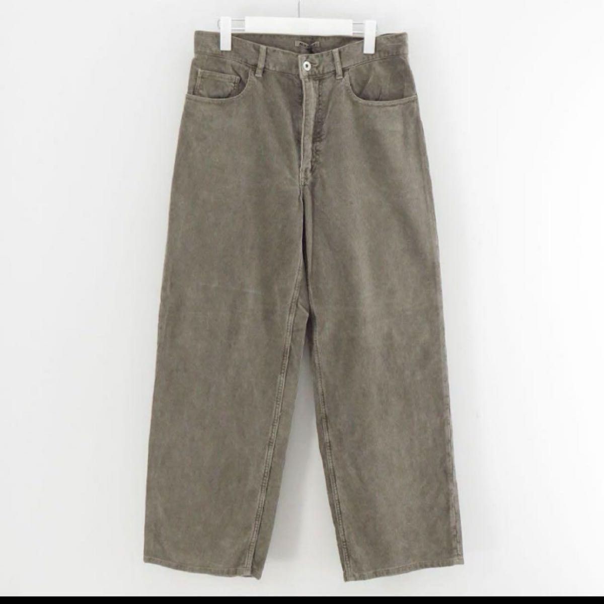 AURALEE サイズ3 PIGMENT DYED CORDUROY PANTS AURALEE PIGMENT DYED CORDUROY PANTS サイズ3 コーデュロイ