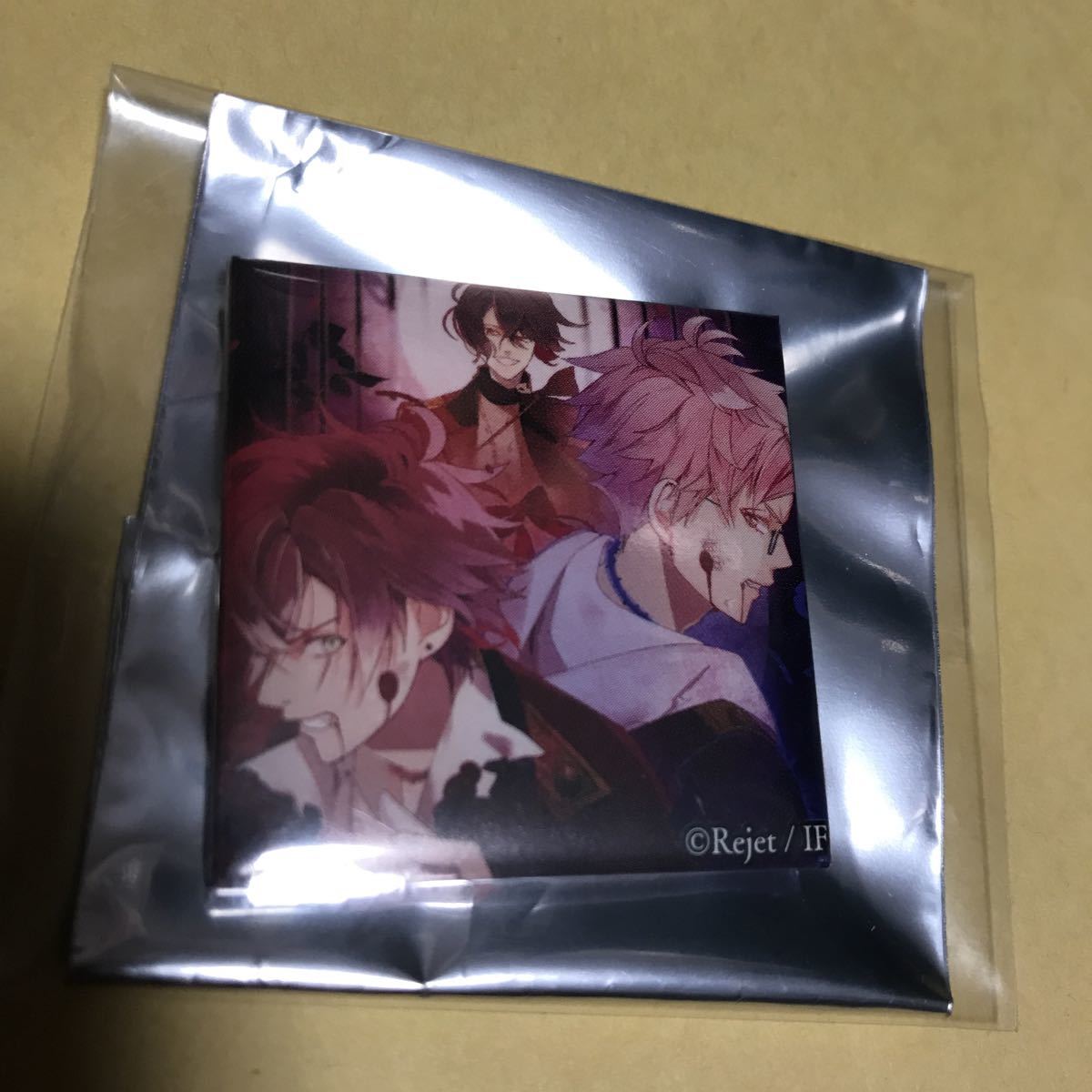 DIABOLIK LOVERS ディアラバ ディアラヴァ　貴重　versus Ⅳ スクエア缶バッジ　スクエア　缶バッジ　シン　アヤト　キノ　月浪　逆巻_画像1