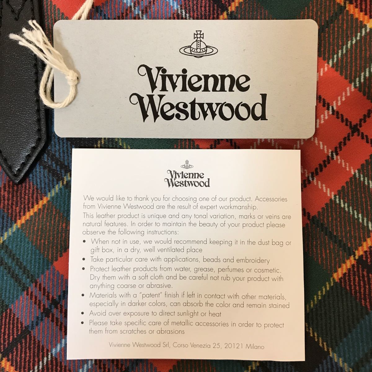 新品Vivienne Westwood ヴィヴィアンウエストウッド　トートバッグ
