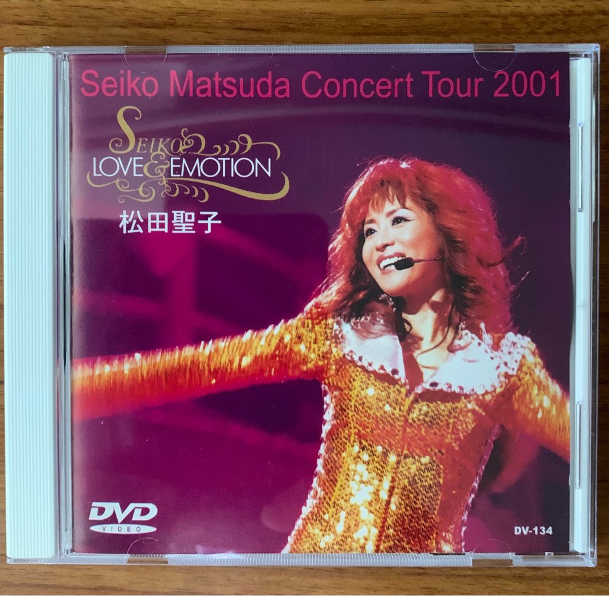 海外版DVD 松田聖子Concert Tour2001 LOVE&EMOTION