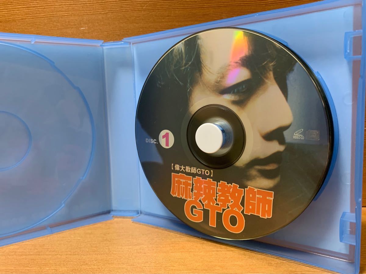 海外版ビデオCD-BOX「GTO」全話収録8枚組 反町隆史、松嶋菜々子