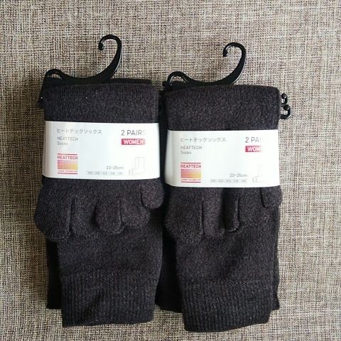 Paypayフリマ Uniqloユニクロ ヒートテックソックス5本指 2セット Paypayフリマ Uniqloユニクロ ヒートテックソックス5本指 2セット