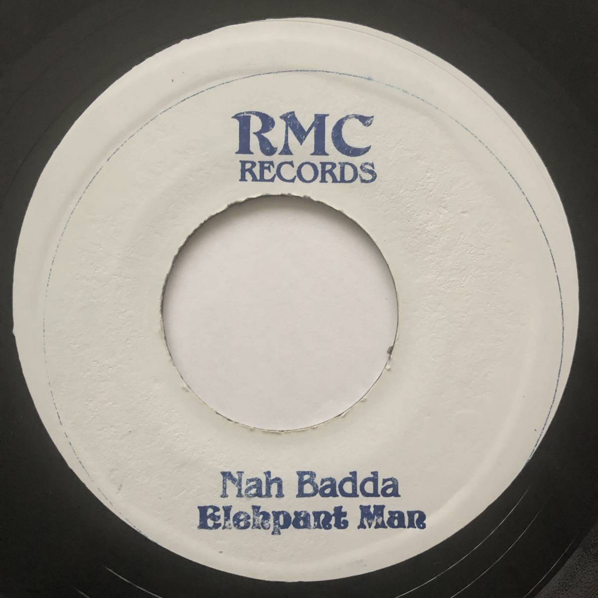 試聴 / ELEPHANT MAN / NAH BADDA /Sick riddim/RMC/reggae/dancehall/Remix/big hit !!/7inch_画像1