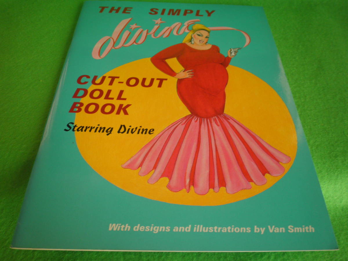 ☆洋書　デザイン　Van Smith　『The Simply Divine』　CUT-OUT DOLL BOOK　ペーパークラフト　紙人形☆_画像1