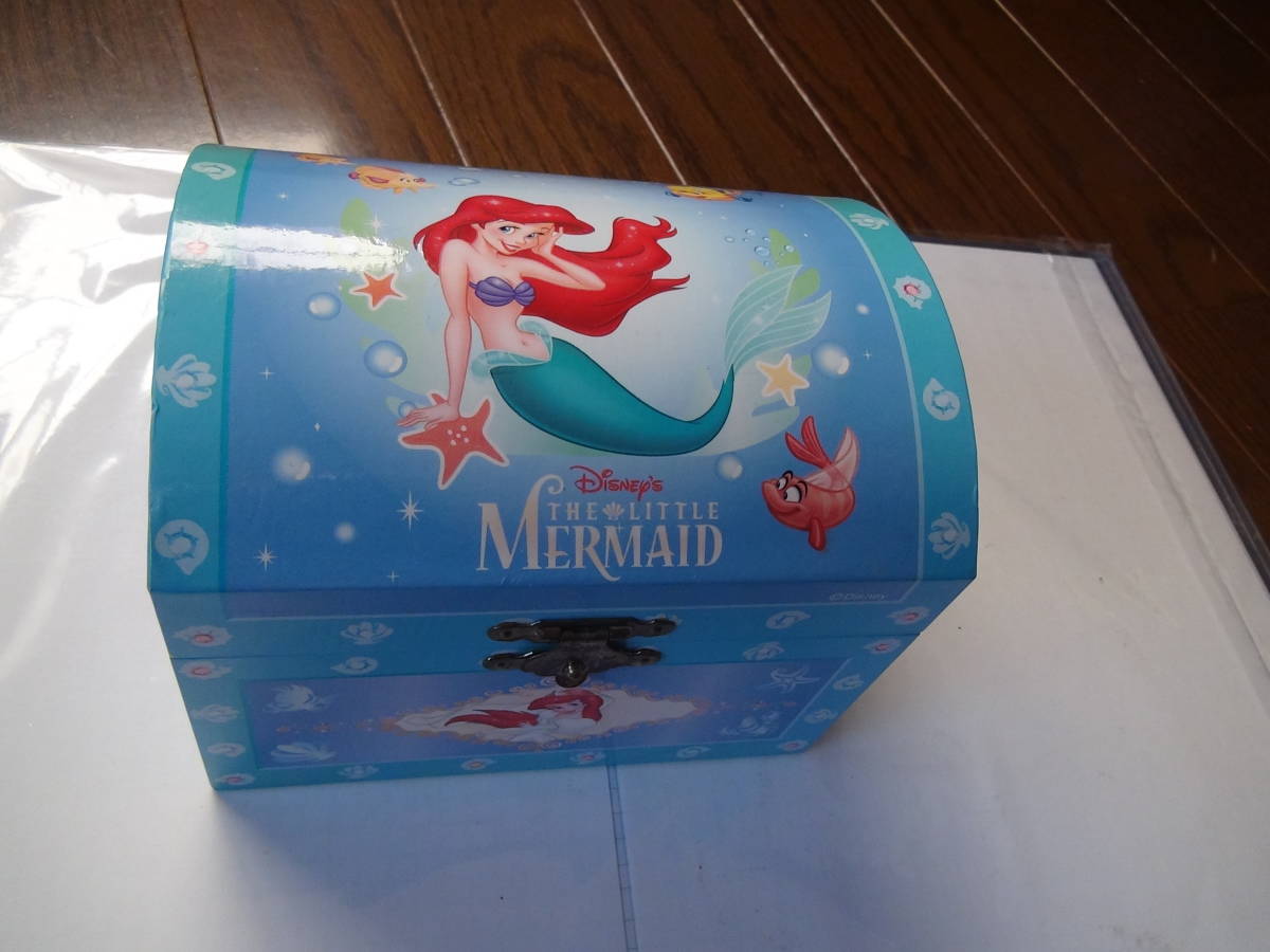  Little Mermaid. music box attaching storage box!.