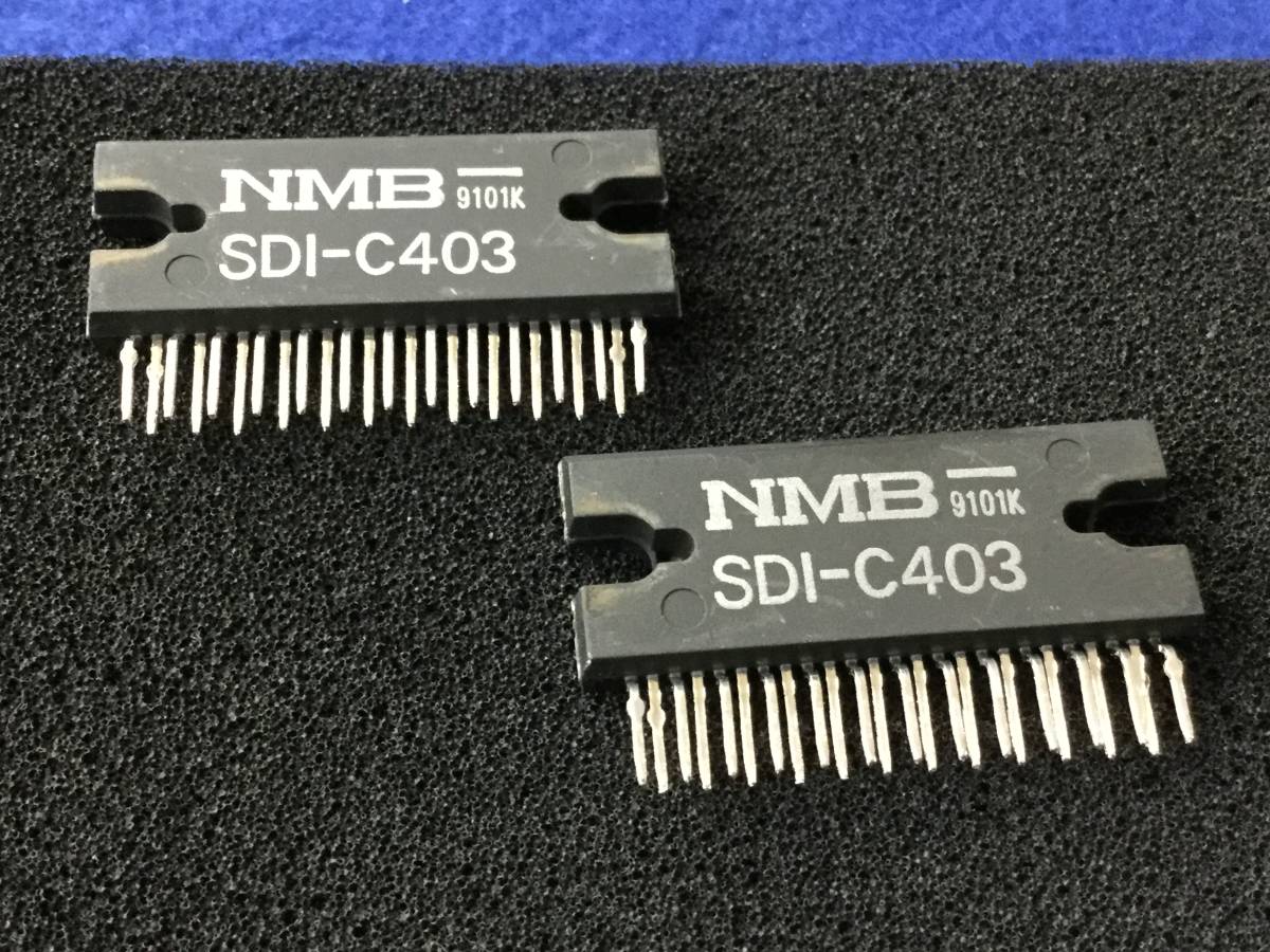 SDI-C403【即決即送】 NMB Bi-CMOS IC ステッピングモータードライバー [AZT/274539] NMB Stepping Motor Driver IC 1個セット _画像2