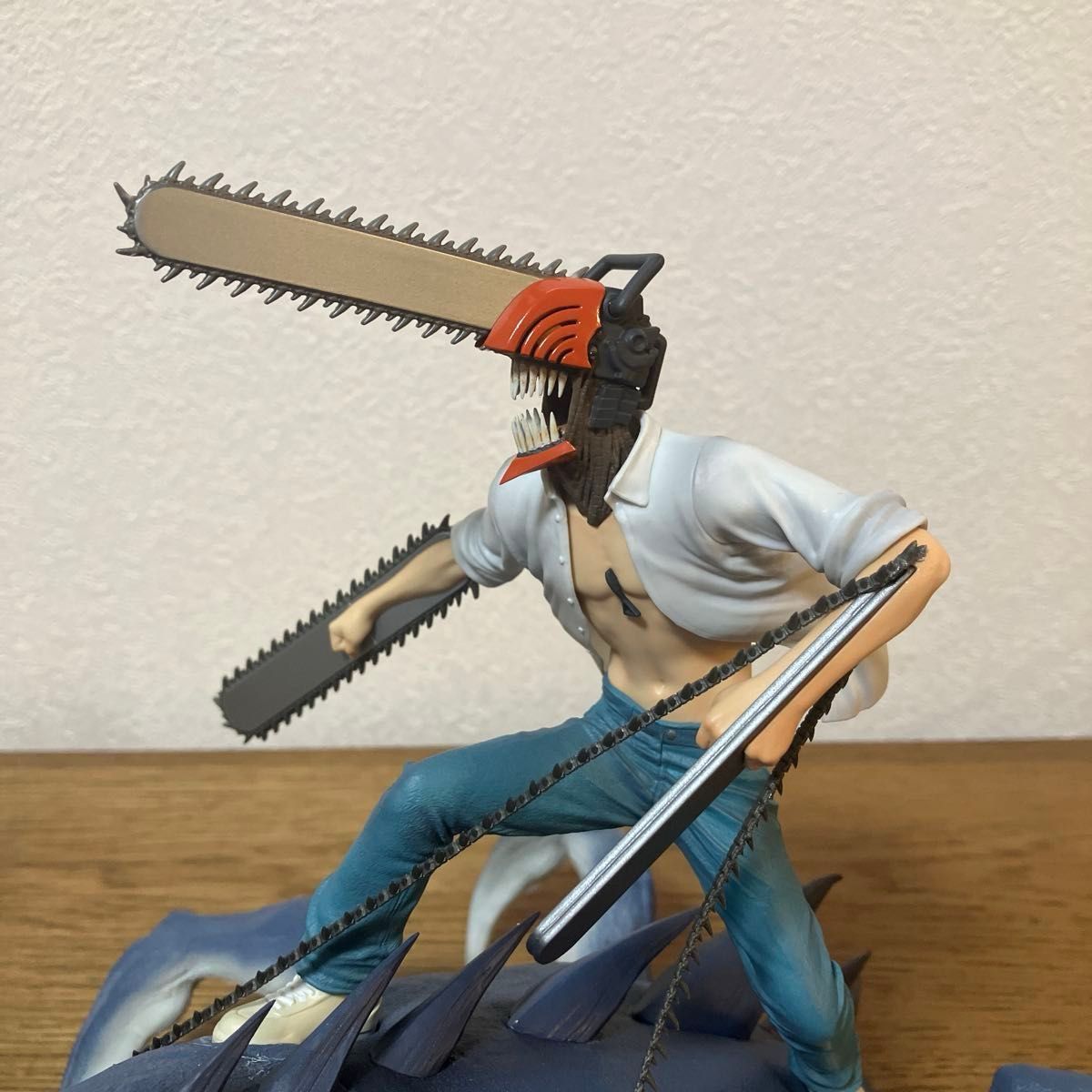 一番くじ　チェンソーマン レゼ篇　ラストワン賞 チェンソーマン＆ビーム　B賞ボム ラストワン賞「チェンソーマン＆ビーム フィギュア MEGAIMPACT