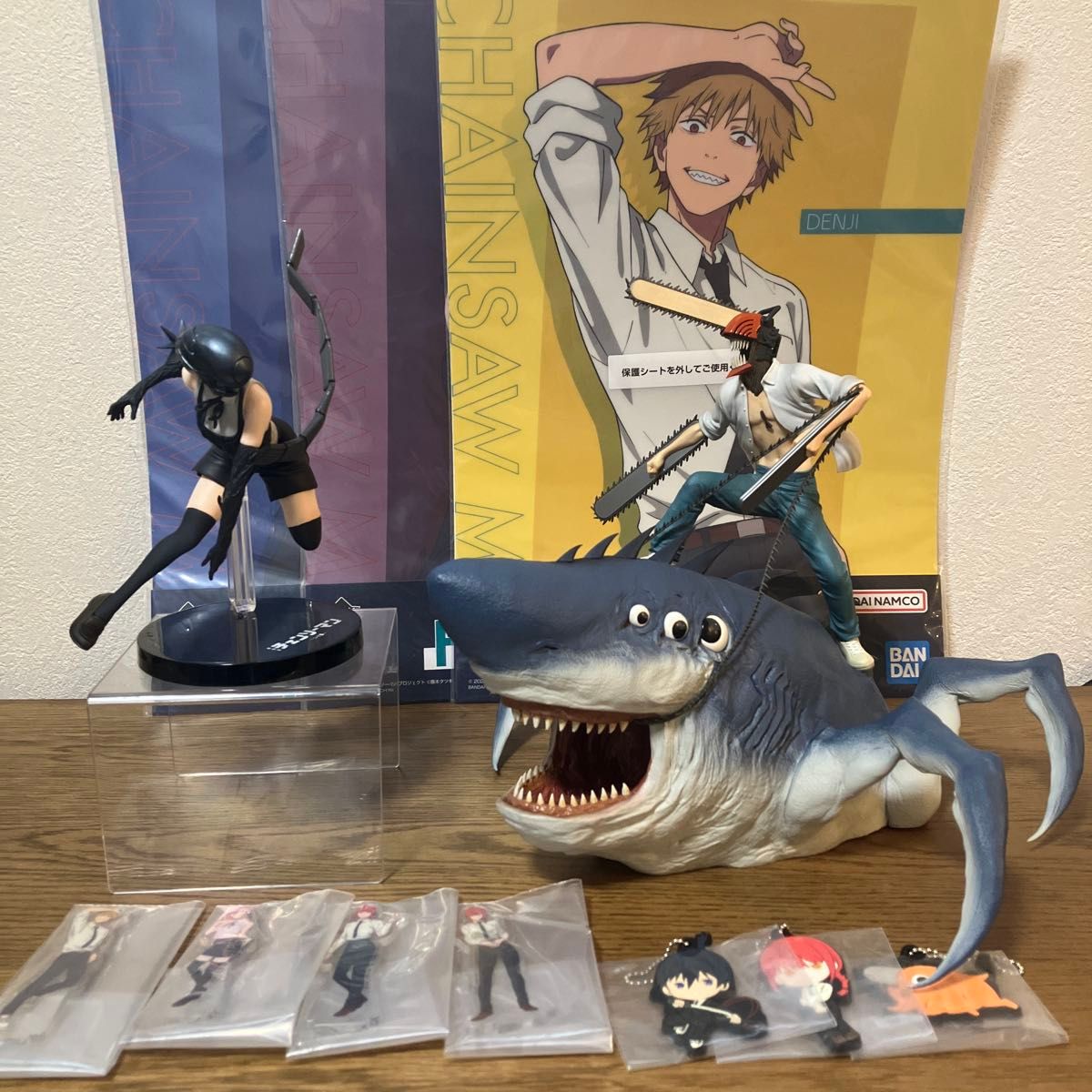 一番くじ チェンソーマン A賞 B賞 ラストワン賞 レゼ ボム フィギュア 3点 一番くじ レゼ編 ラストワン賞チェンソーマン&ビーム、B賞ボム