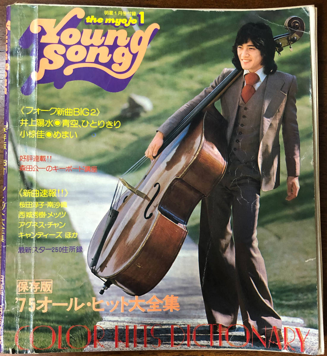 YOUNG SONG shining star 1976 year 1 month number appendix 
