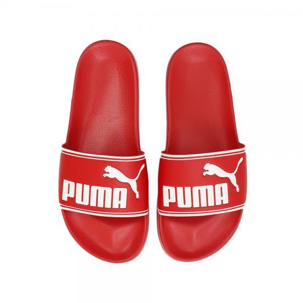  новый товар PUMA Puma LEADCAT Lead кошка HIGH RISK RED WHITE 23.0cm большой Logo сандалии душ красный красный обувь спортивные туфли 