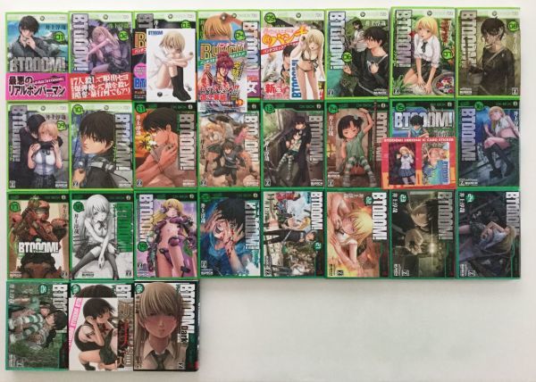 ヤフオク 即決 Btooom 天空侵犯 Gantz 無職収容所 56冊