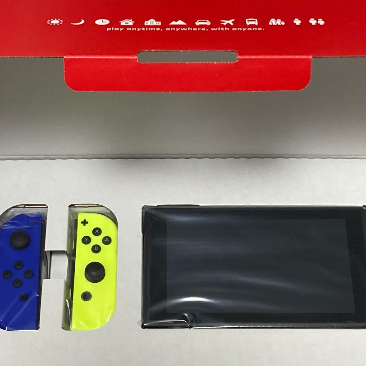 Nintendo Switch ニンテンドーストア限定カラーブルーネオンイエロー