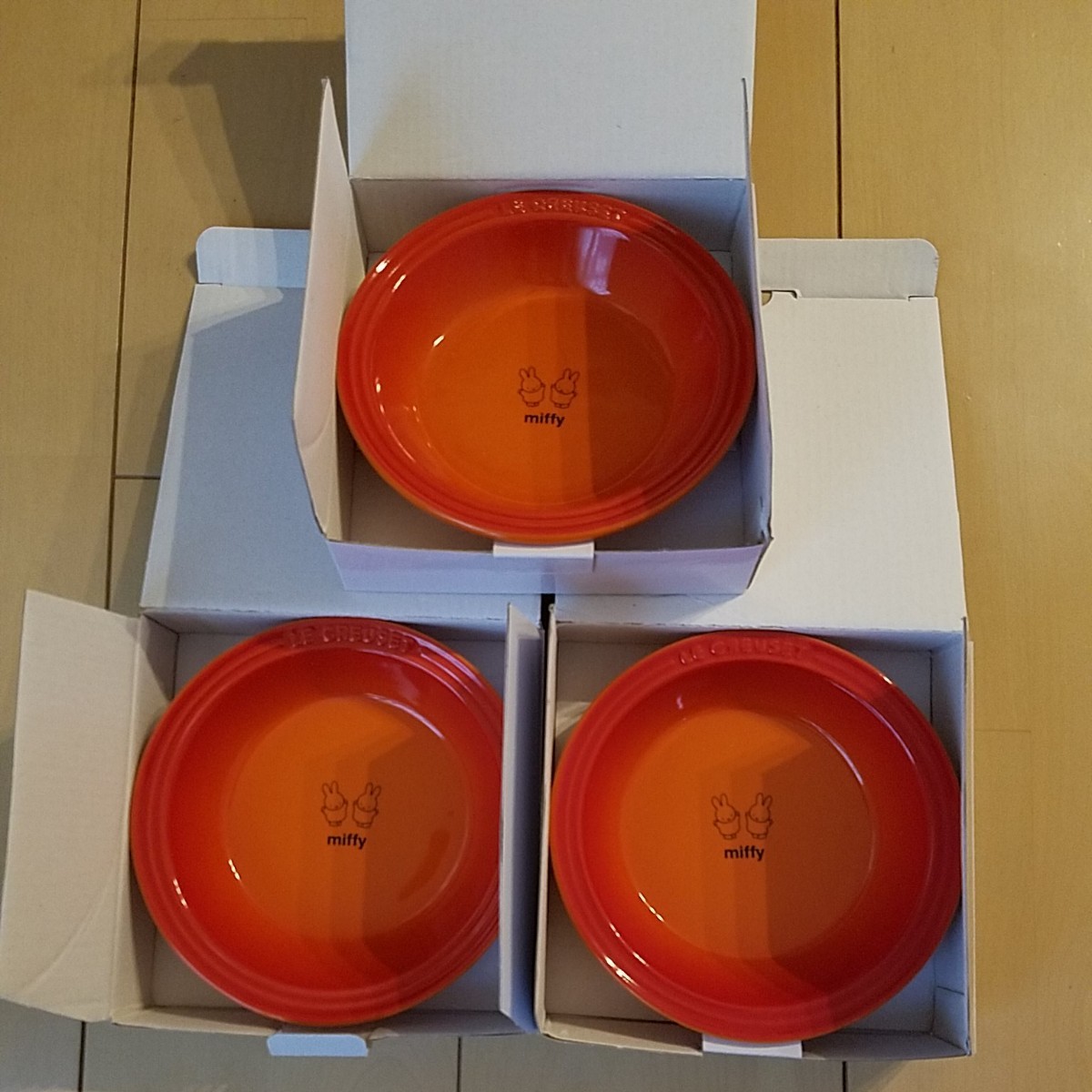 ３枚　ル・クルーゼ  LE CREUSET ルクルーゼ