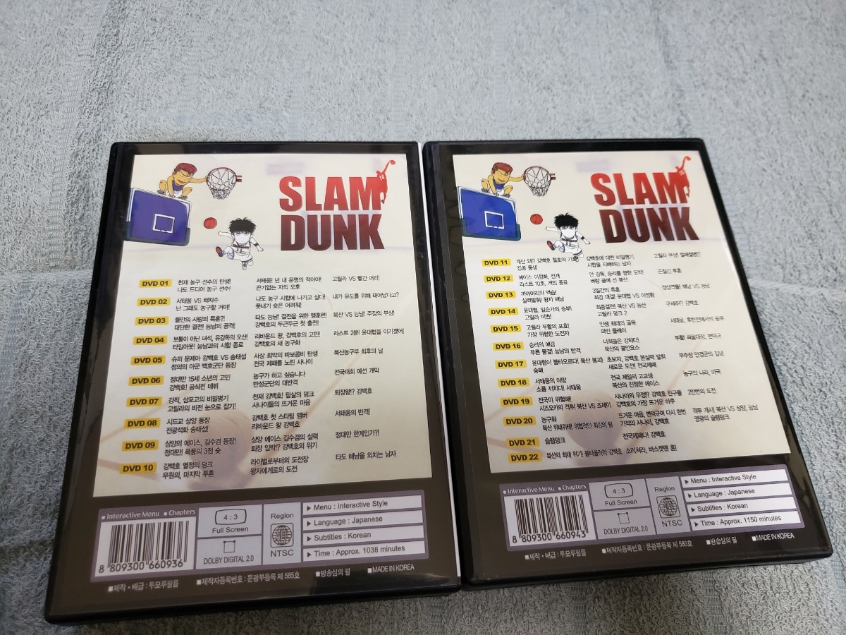 SLAM DUNK DVD全巻 スラムダンクDVD