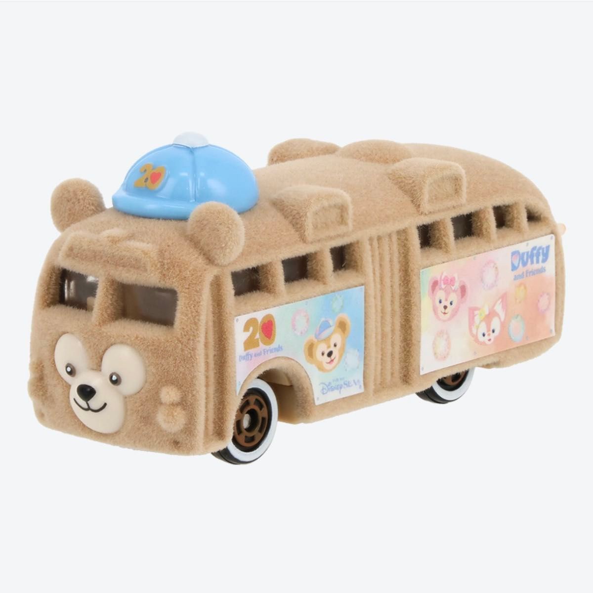 ディズニーシー パピネスカラフル トミカ 4台セット ダッフィー 補強ケース⭐︎ 新品未開封 ディズニーシー ダッフィーバス ダッフィー&フレンズ