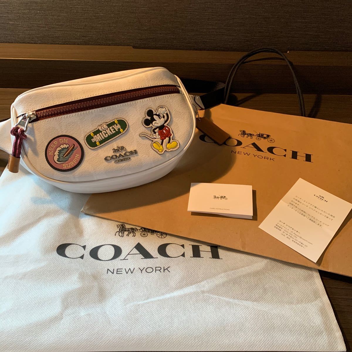 Paypayフリマ コーチ Coach ディズニーコラボ 日本限定 ショルダーバック 大人気商品