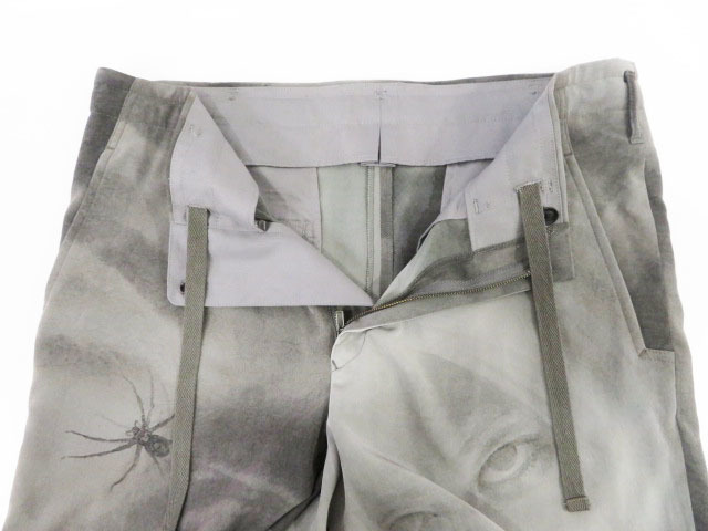 Yohji Yamamoto 20ss 蜘蛛の抱擁 半端丈パンツ-
