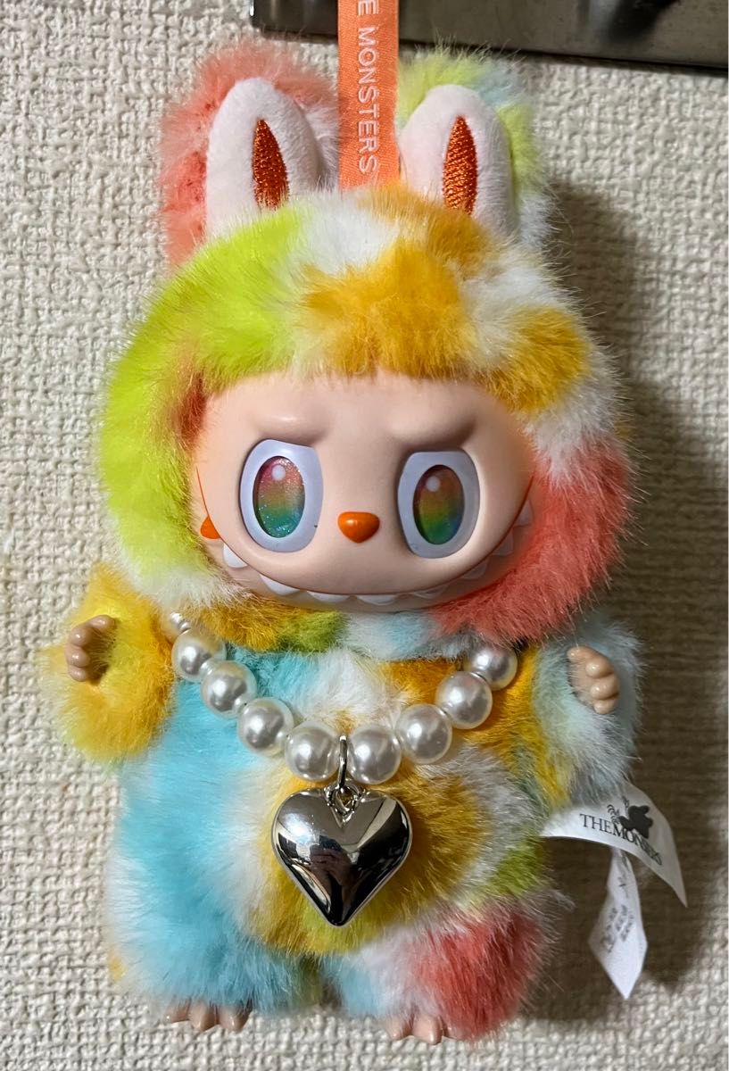 レインボー ラブブ ぬいぐるみキーホルダー ラブブ ぬいぐるみ キーホルダー レインボー|Yahoo!フリマ(旧