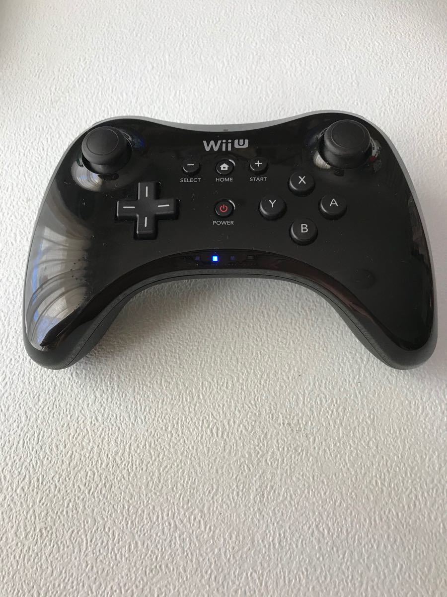 Nintendo WII U PRO コントローラ KURO WUP-005