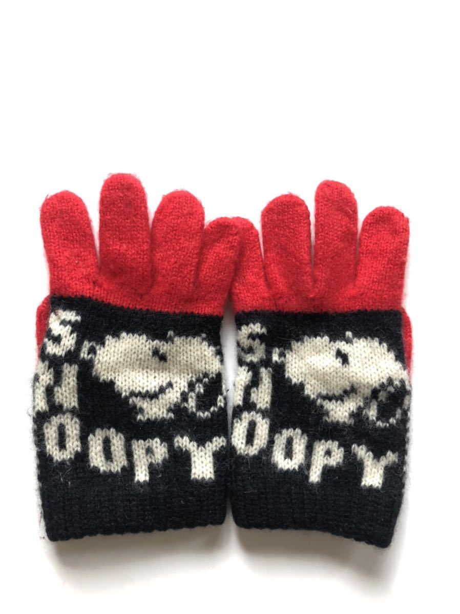  for children Snoopy SNOOPY gloves 