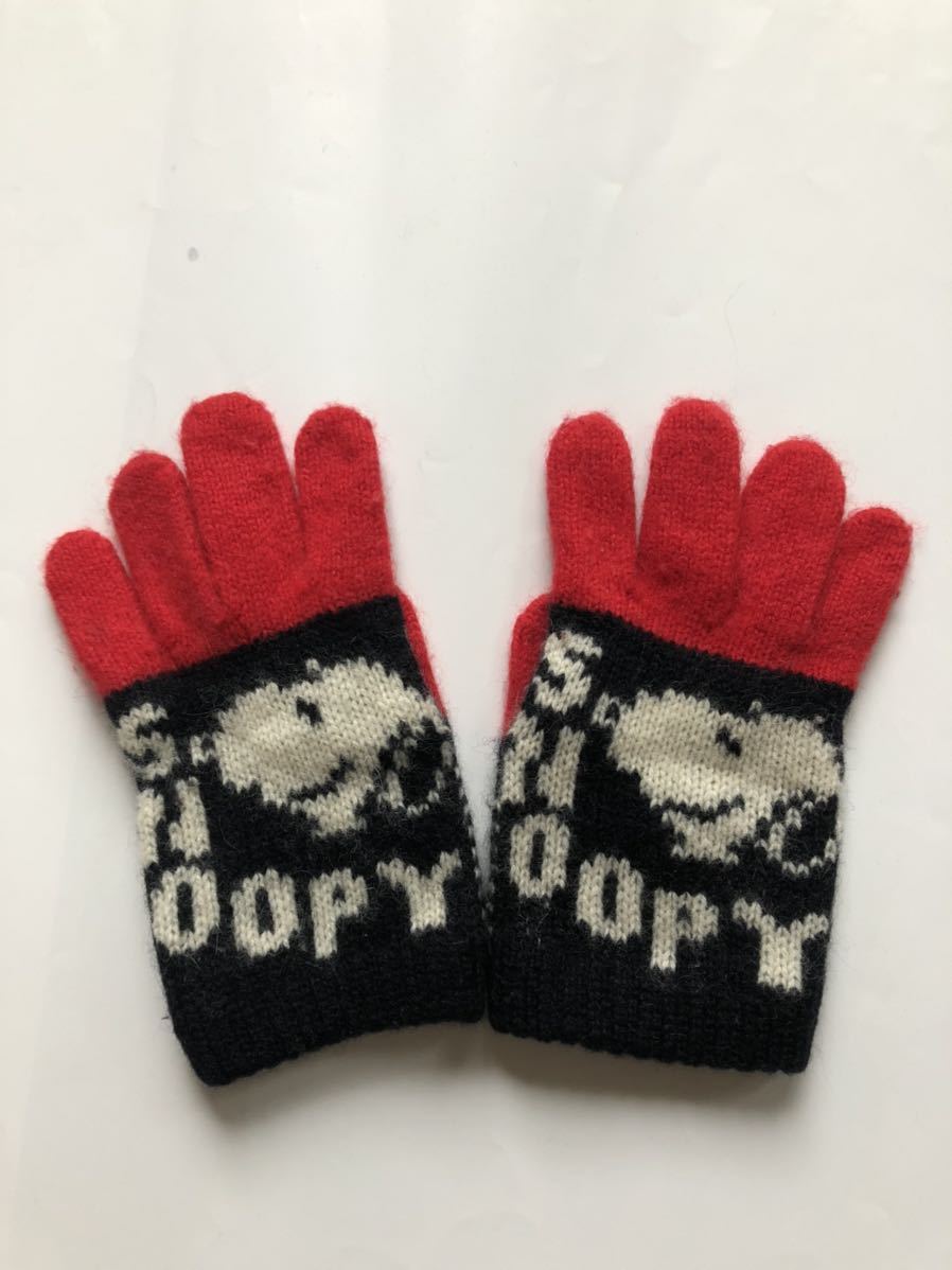  for children Snoopy SNOOPY gloves 