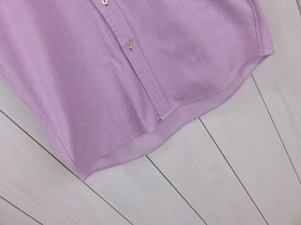  Takeo Kikuchi TAKEO KIKUCHI short sleeves shirt button down lavender color S