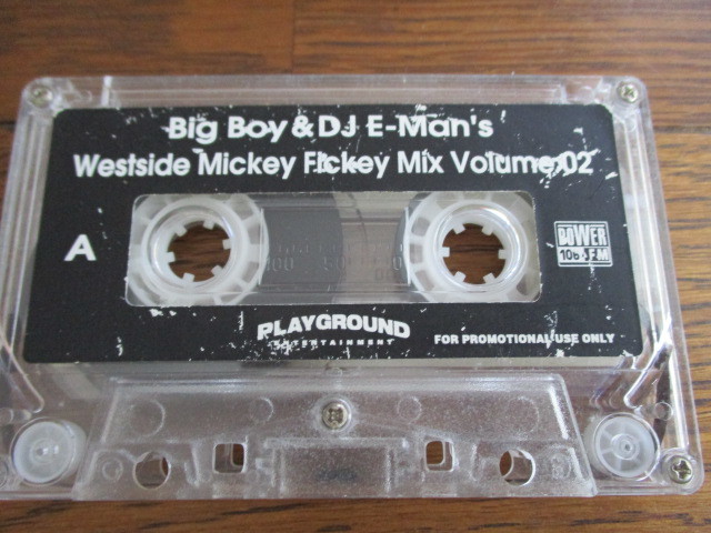 カセットテープ　BIG BOY & DJ E-MAN's/Westside mickey fickey mix vol.02　非売品_画像6