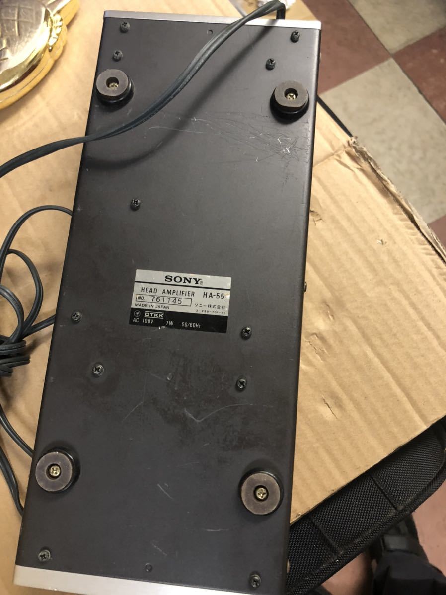 ソニー ヘッドアンプ HA-55 Sony ha-55 ソニー ヘッドアンプ HA-55 Sony ha-55