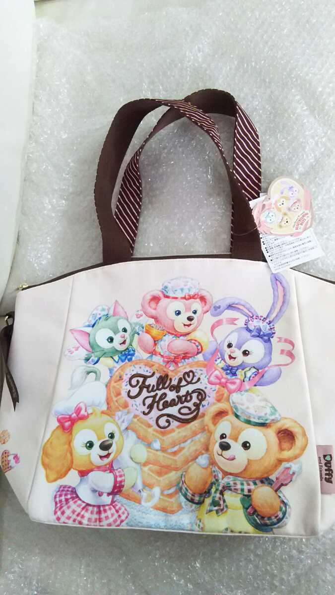  new goods unused tag attaching Disney TDS Duffy &f lens Heart War ming Dayz cookie * Anne 2020 tote bag eko back 