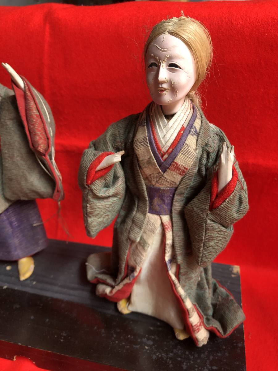 [ doll hinaningyo Hinamatsuri ] old height sand doll Japan tradition doll 