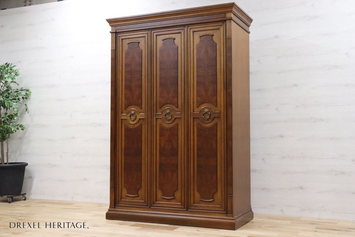 品質は非常に良い / HERITAGE DREXEL GMDHS123○ ドレクセルヘリテイジ 定価約130万 家具 最高級 アメリカ 洋服タンス ワードローブ フランチェスカ 洋タンス、チェスト 品質は非常に良い / HERITAGE DREXEL GMDHS123○ ドレクセルヘリテイジ 定価約130万 家具 最高級 アメリカ 洋服タンス ワードローブ フランチェスカ 洋タンス、チェスト