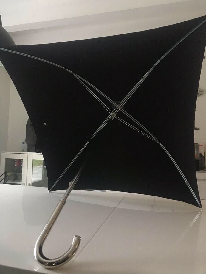 MINT CONDITIN! YOHJI YAMAMOTO SQUARE UMBRELLA, comme des garons フランス限定？　ヨウジヤマモト 四角形 傘 コムデギャルソン 稀少_画像3