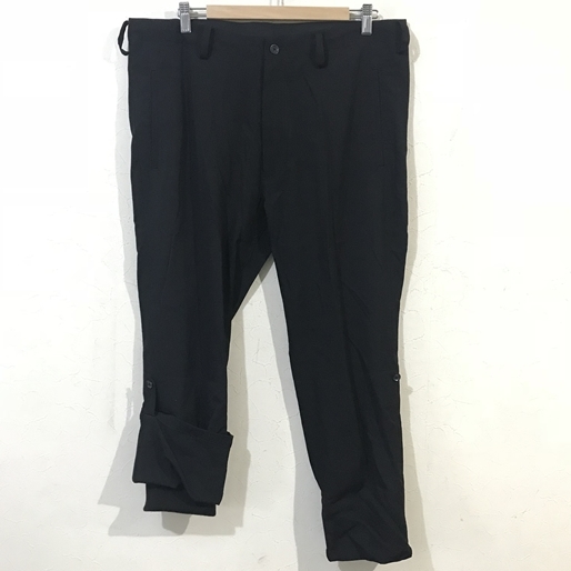 本格派ま！ Yohji Yamamoto スラックス ブラック 2 HC-P66-537