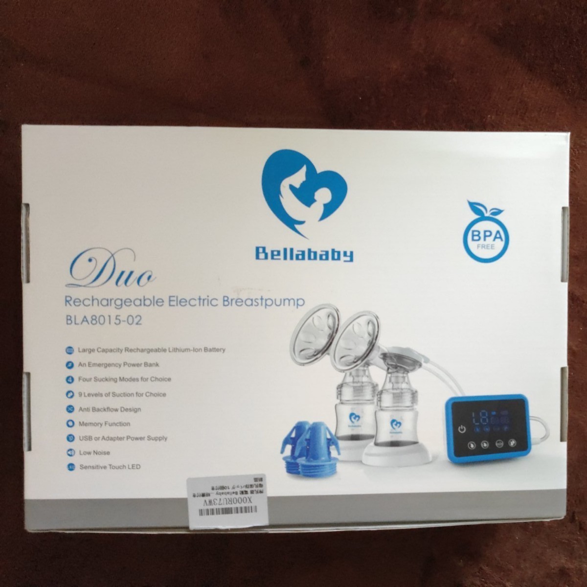 人気定番の 搾乳器 電動 Bellababy さく乳器 ダブルポンプ BPA
