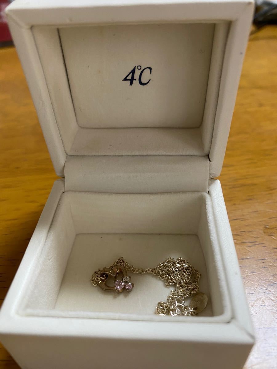 Paypayフリマ カナル4 C ハートネックレス シルバー 箱付き Paypayフリマ カナル4 C ハートネックレス シルバー 箱付き