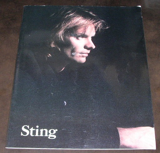 STING/NOTHING LIKE THE SUN WORLD TOUR IN JAPAN/中古パンフレット!!_画像1