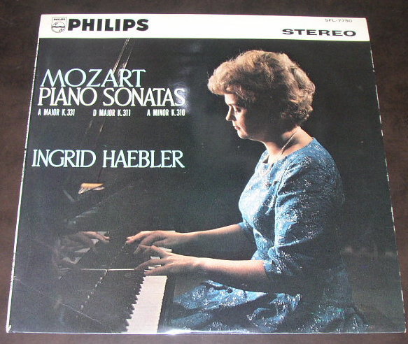 イングリット・ヘブラー/モーツァルト/ピアノ・ソナタ選集/中古LP!! 商品管理番号：40865_画像1