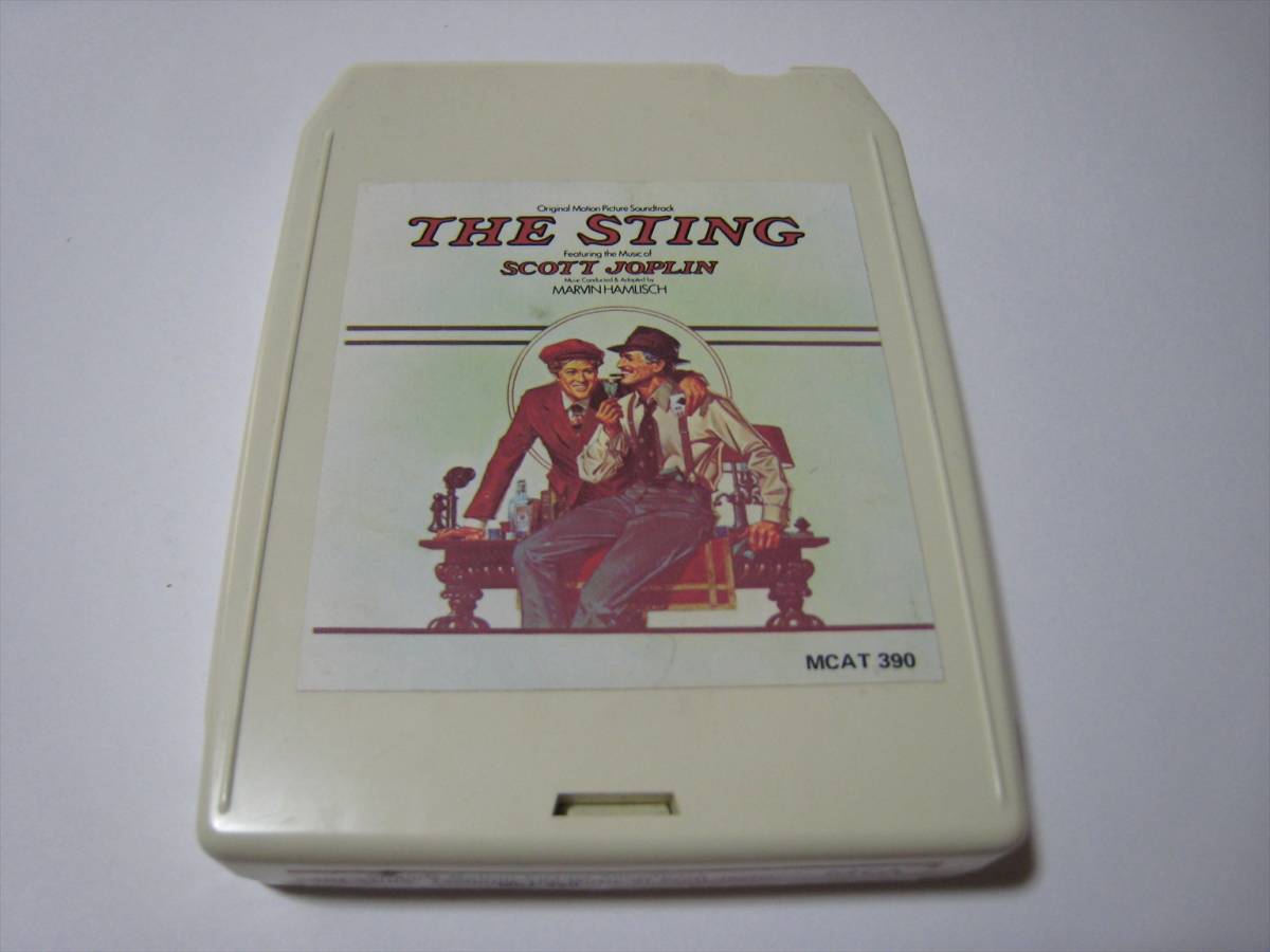 【8トラックテープ】 OST (MARVIN HAMLISCH) / THE STING US版 スティング SCOTT JOPLIN_画像1